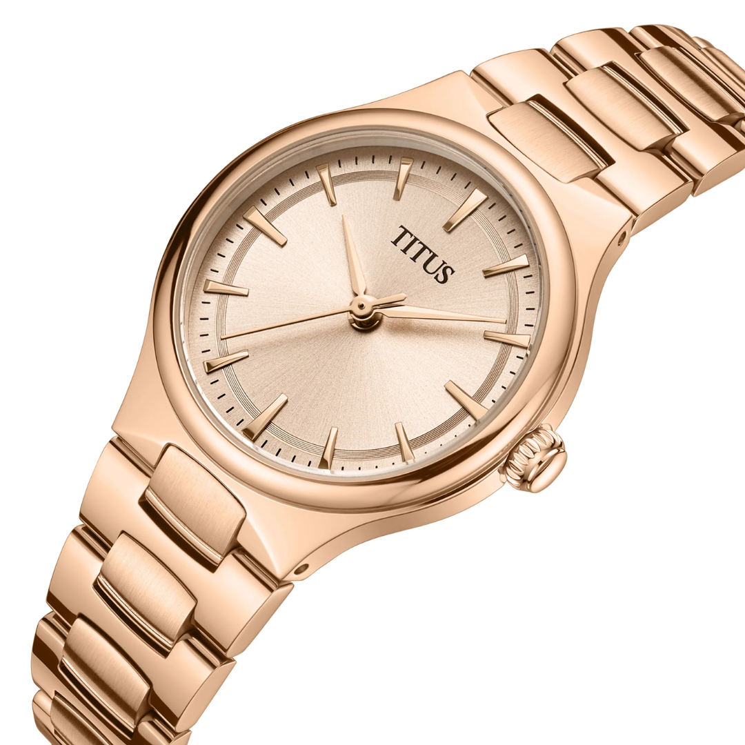 Fair Lady 3 Hands Quartz Stainless Steel Women Watch W06-03411-004