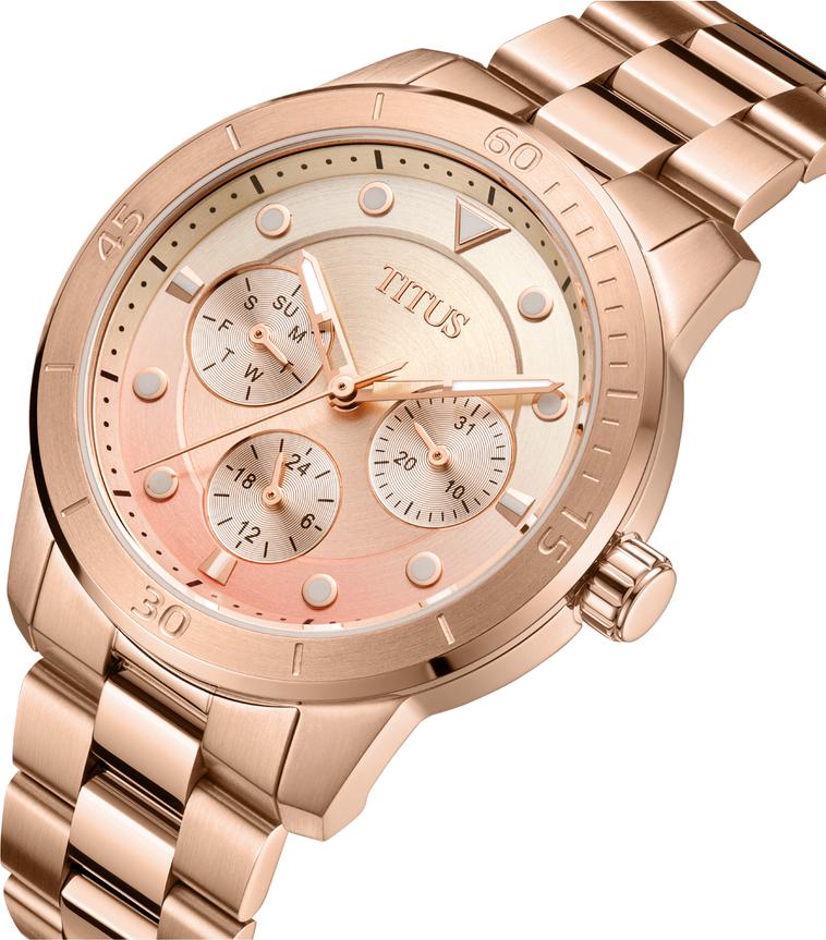 Aspira Multi-Function Quartz Stainless Steel Women Watch W06-03413-004