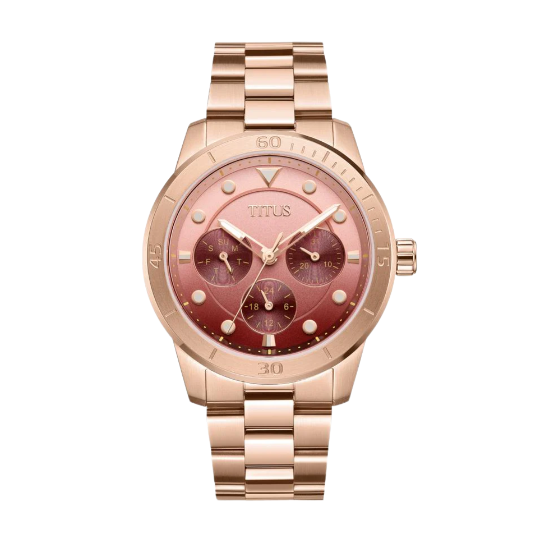 Aspira Multi-Function Quartz Stainless Steel Women Watch W06-03413-005