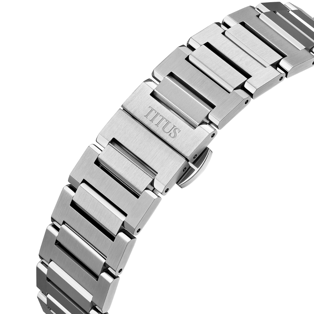 Vinyl Chronograph Quartz Stainless Steel Men Watch W06-03415-002