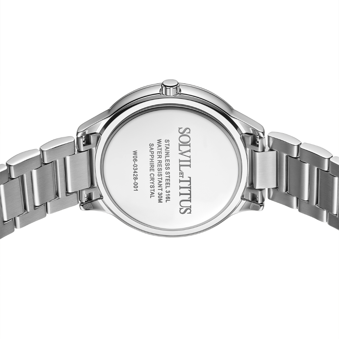 Fashionista Multi-Function Quartz Stainless Steel Women Watch W06-03428-001