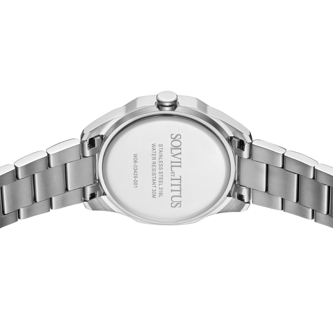 Fashionista Multi-Function Quartz Stainless Steel Women Watch W06-03429-001