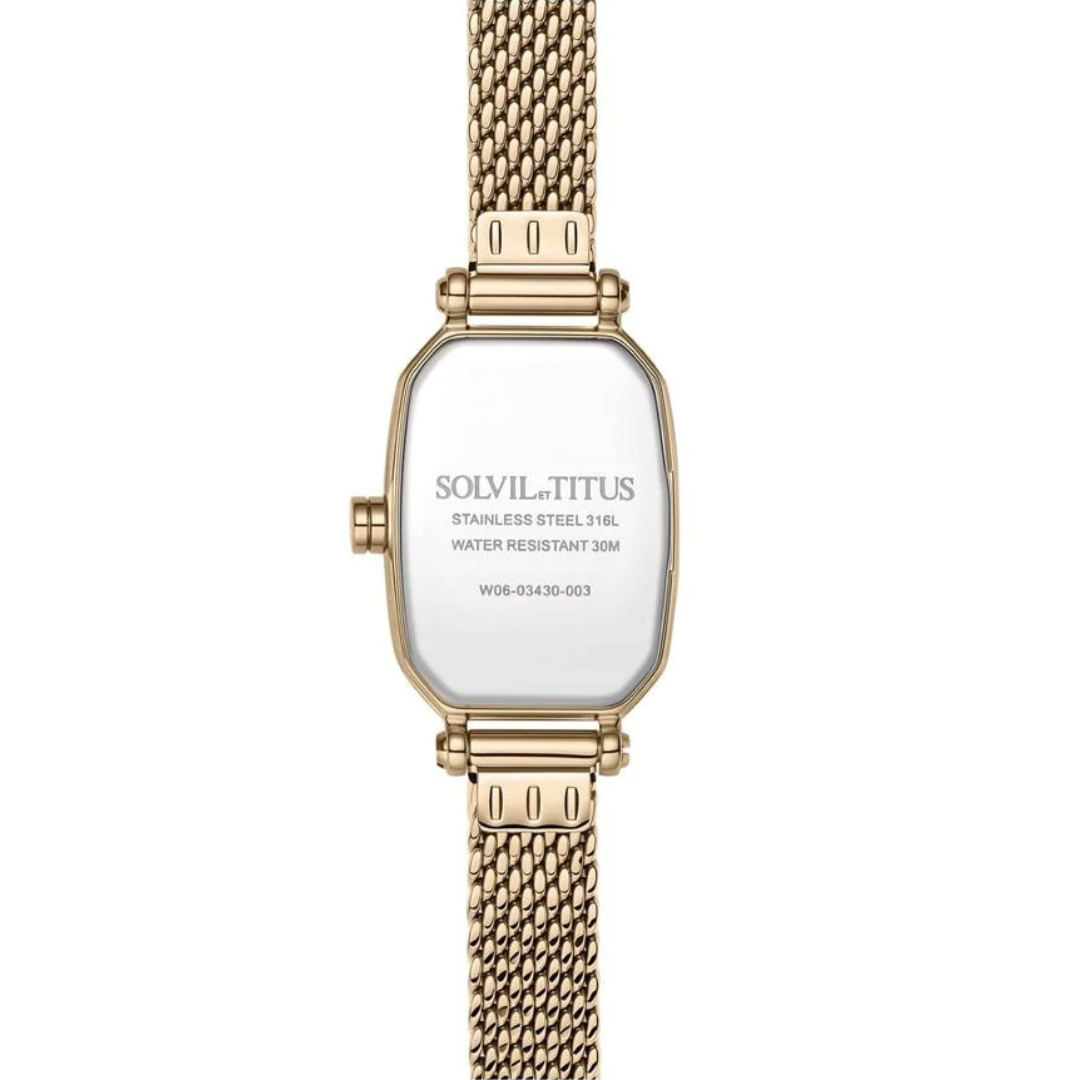 Fashionista 2 Hands Quartz Stainless Steel Women Watch W06-03430-003