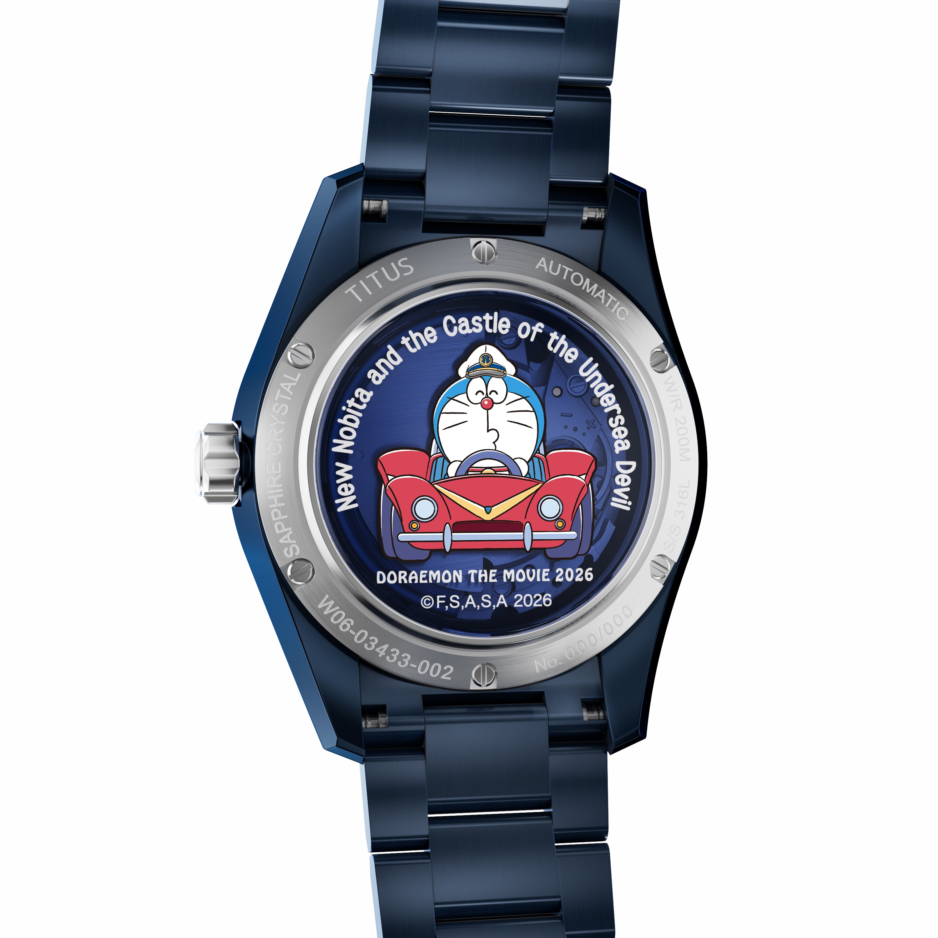 Solvil et Titus The Cape Limited Edition 3 Hands Date Automatic Stainless Steel Men Watch W06-03433-002