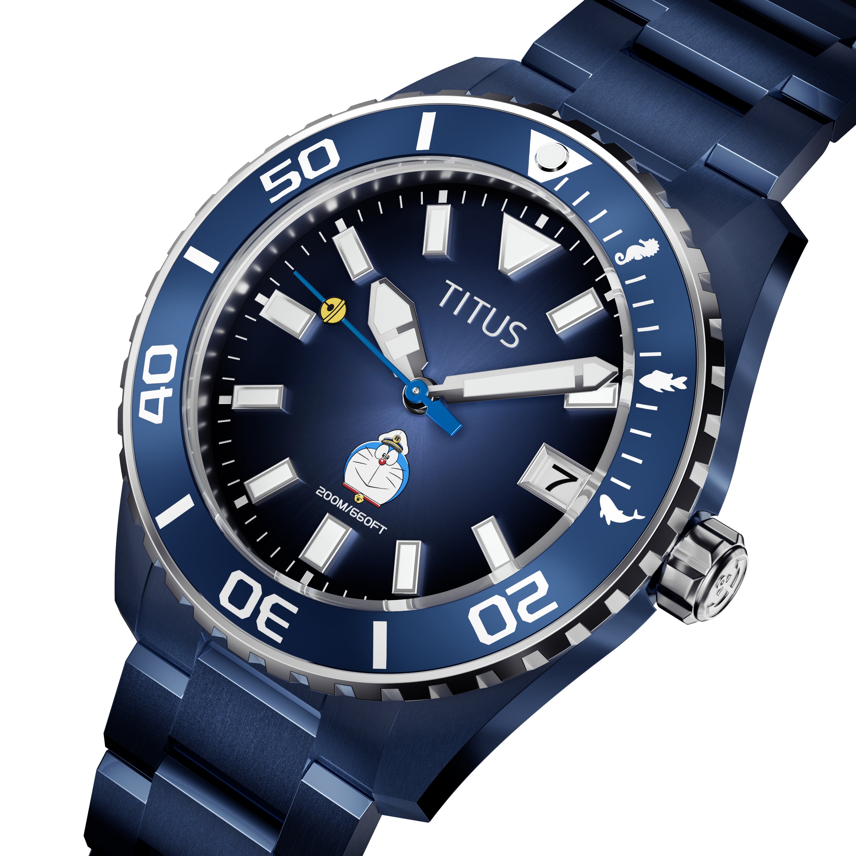 Solvil et Titus The Cape Limited Edition 3 Hands Date Automatic Stainless Steel Men Watch W06-03433-002