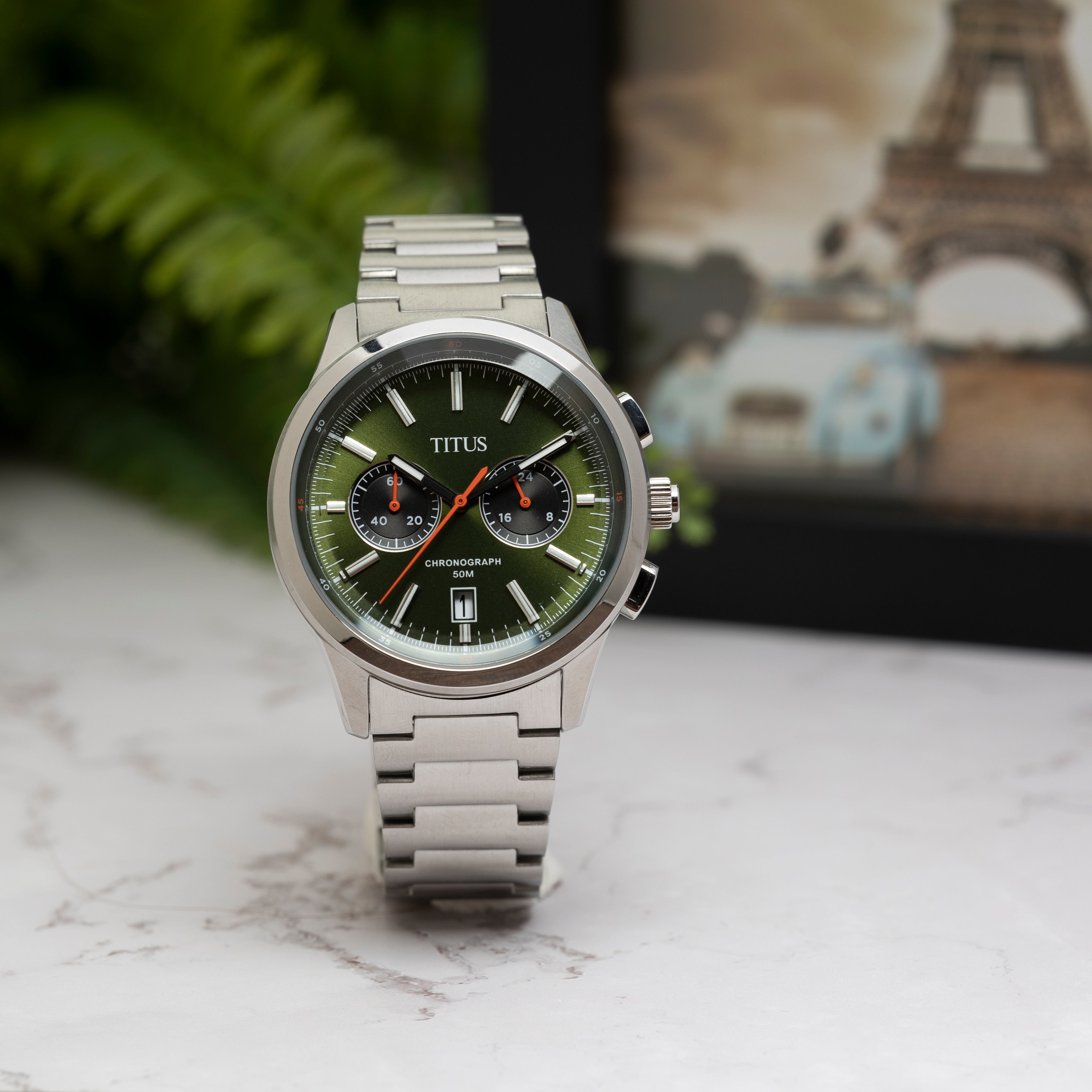 Bravo Chronograph Quartz Stainless Steel Men Watch W06-03236-003