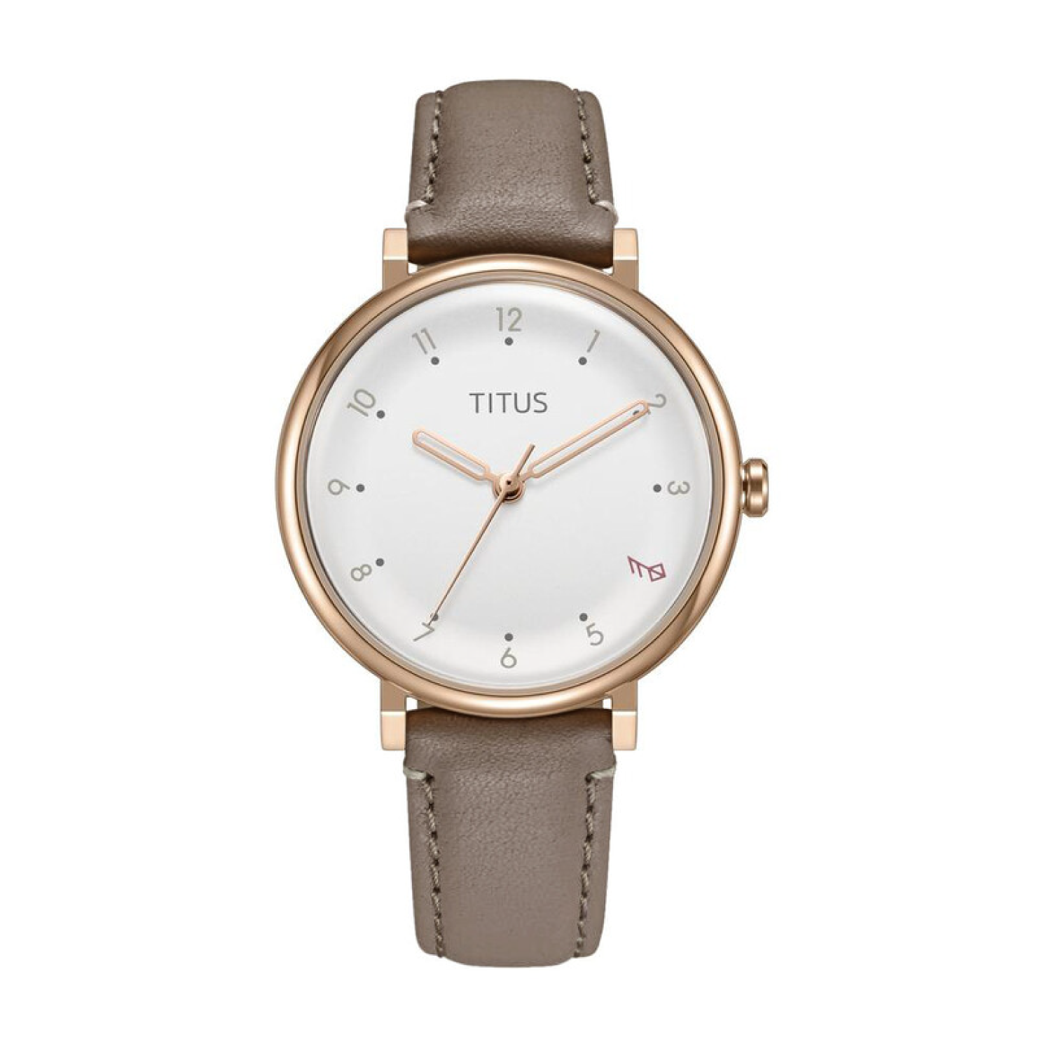 Nordic Tale 3 Hands Quartz Leather Women Watch W06-03319-007