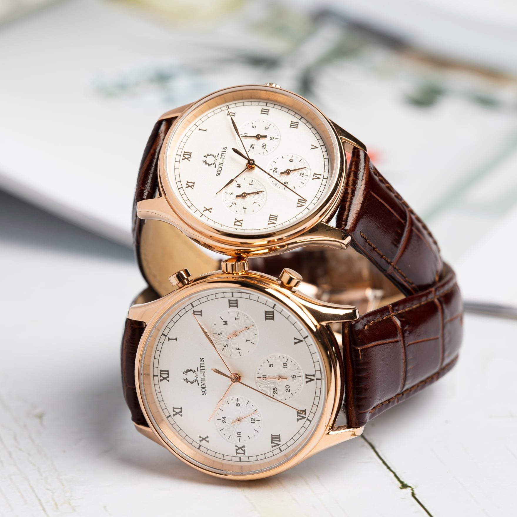 Classicist Multi-Function Quartz Leather Women Watch W06-03257-002