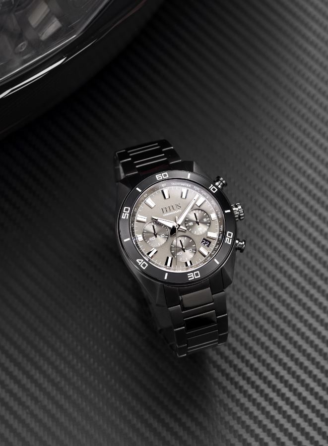 Modernist Chronograph Quartz Stainless Steel Men Watch W06-03265-006