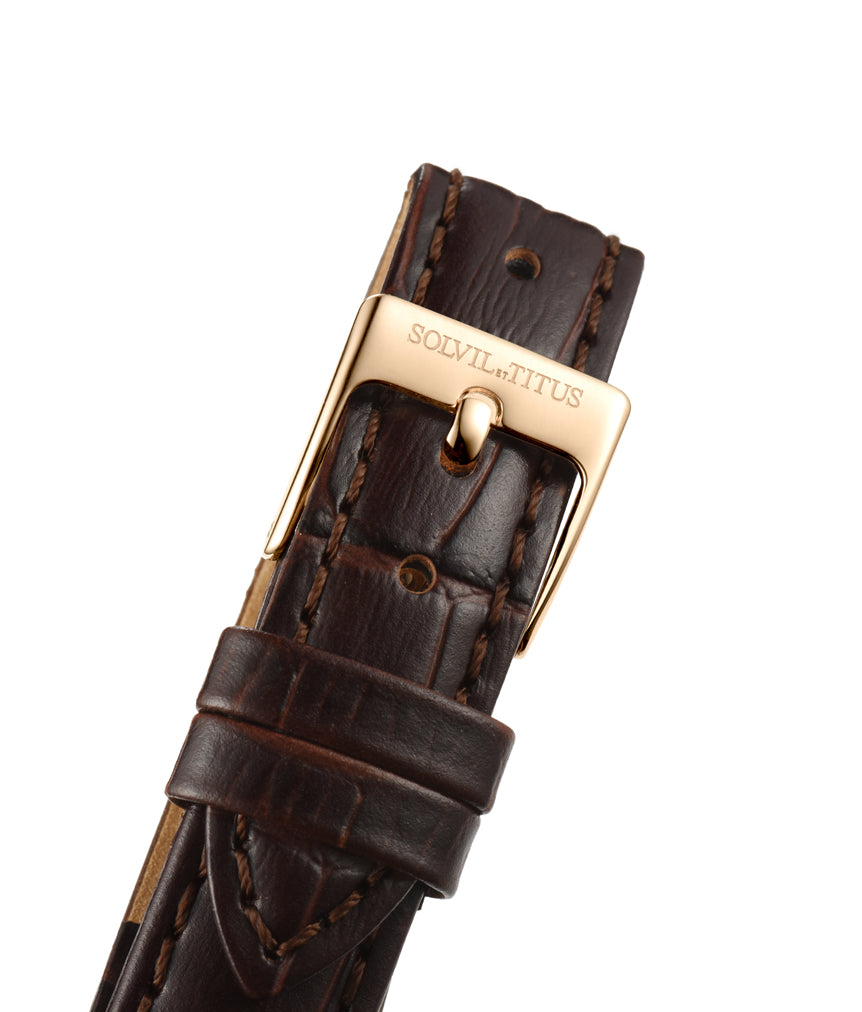 Classicist 2 Hands Quartz Leather Women Watch W06-03179-005
