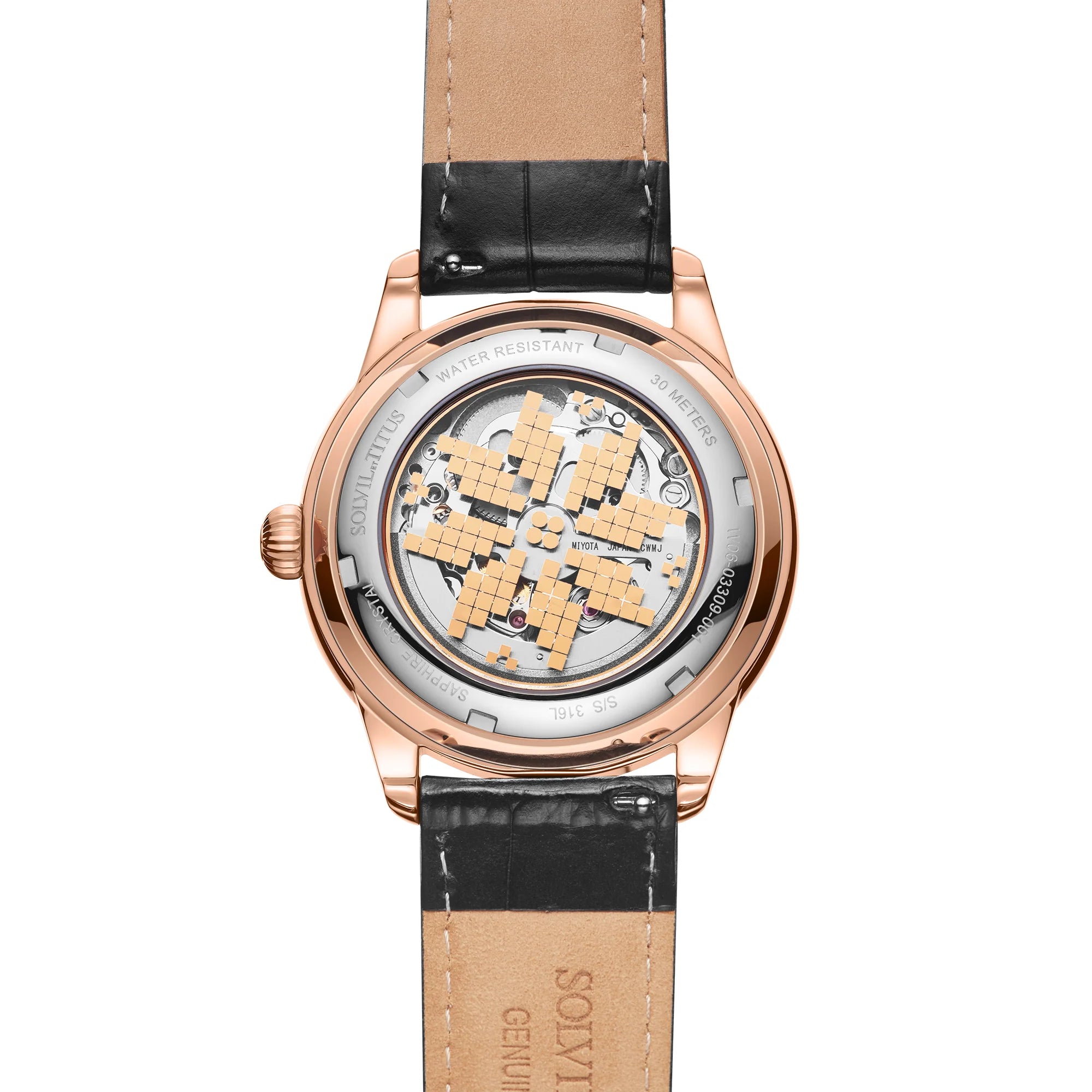 Solvil et Titus Special Edition Jawi Classic Automatic Men Watch W06-03309-001