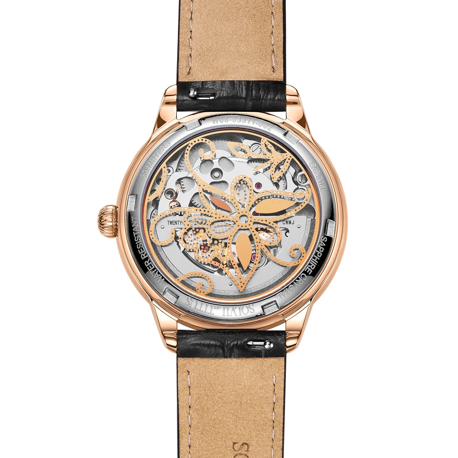 Solvil et Titus Special Edition Jawi Classic Automatic Women Watch W06-03311-002