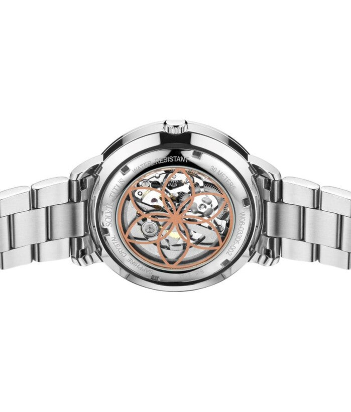 Enlight 3 Hands Mechanical Stainless Steel Men Watch W06-03305-002