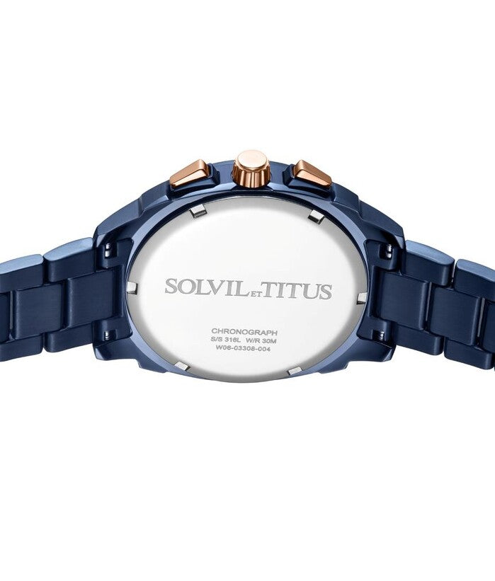 Modernist Chronograph Quartz Stainless Steel Men Watch W06-03308-004