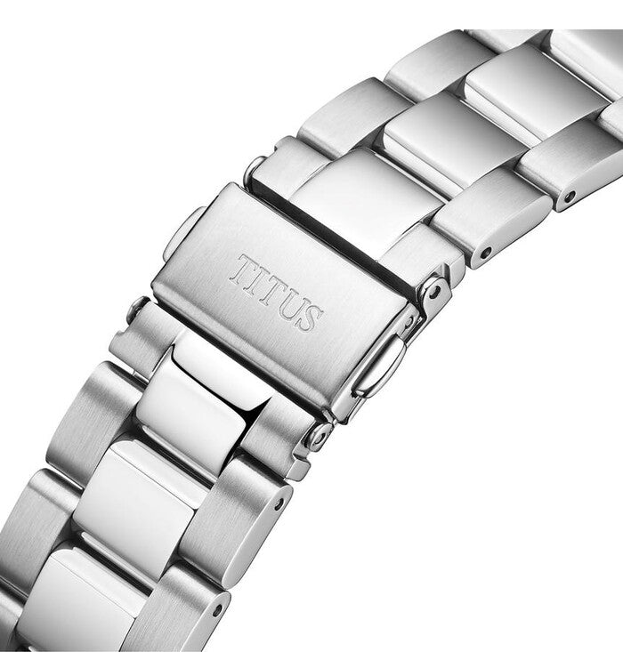 Enlight 3 Hands Mechanical Stainless Steel Men Watch W06-03305-001