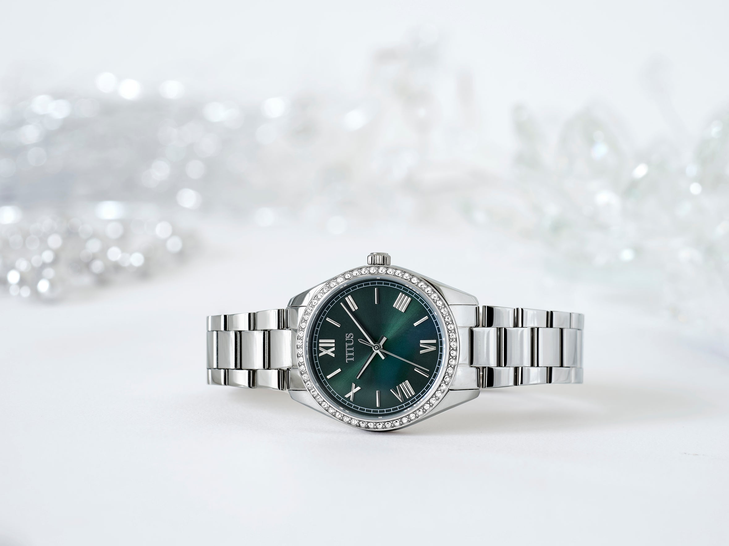 Fair Lady 3 Hands Quartz Stainless Steel Women Watch W06-03150-014