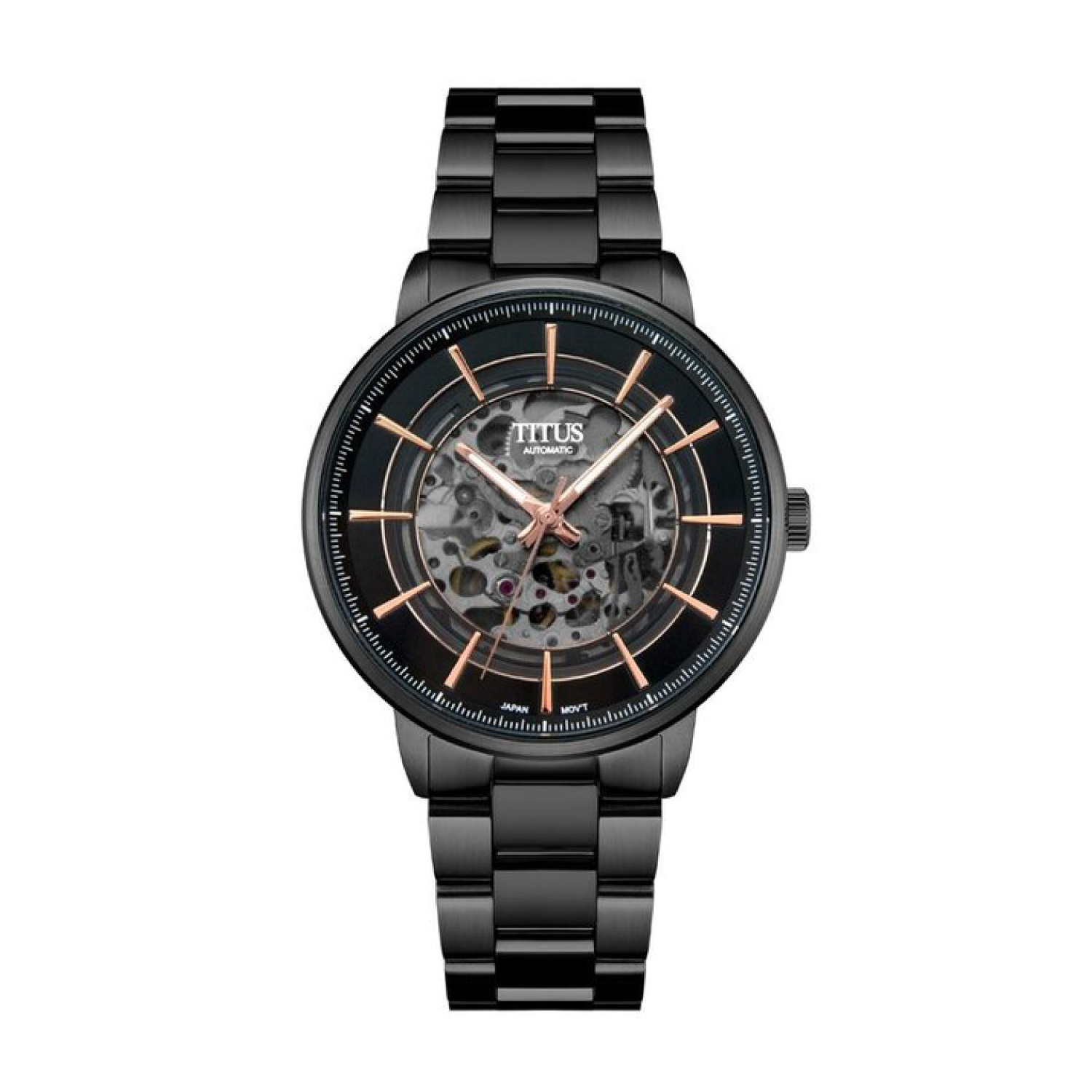 Enlight 3 Hands Mechanical Stainless Steel Men Watch W06-03305-003