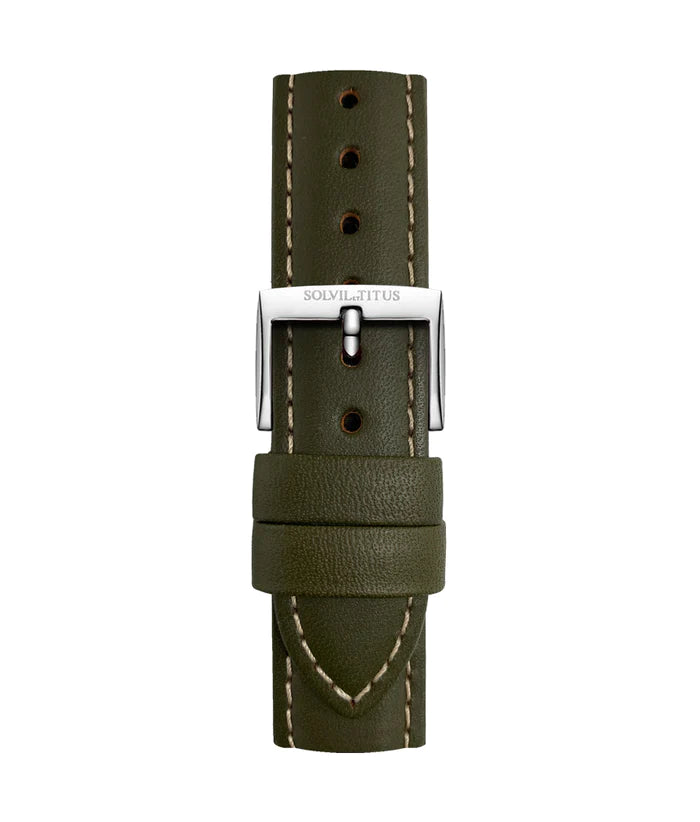 Olive green watch strap sale