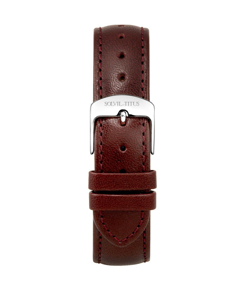 18mm Watch Strap Womens 18mm Brown Leather Watch Strap