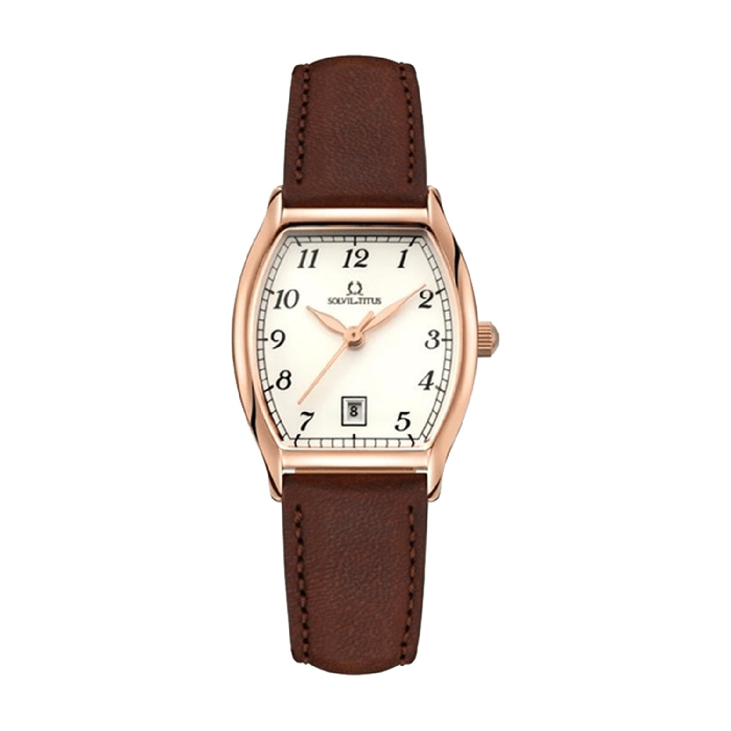 Barista 3 Hands Date Quartz Leather Women Watch W06-02825-009