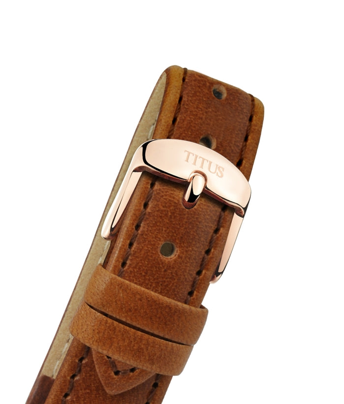 Fashionista Multi-Function Day and Night Display Quartz Leather Women Watch W06-03071-009