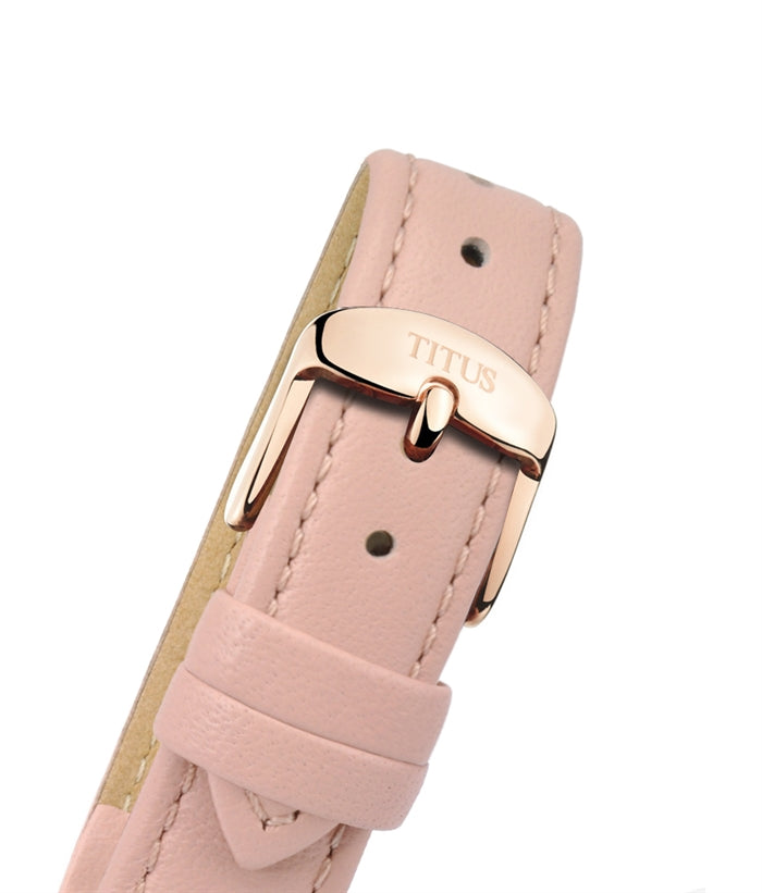 Fashionista Multi-Function Day and Night Display Quartz Leather Women Watch W06-03071-010