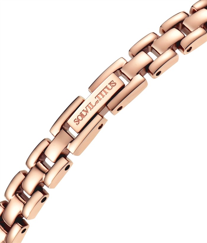Ring & Knot 2 Hands Quartz Stainless Steel Women Watch W06-03133-007