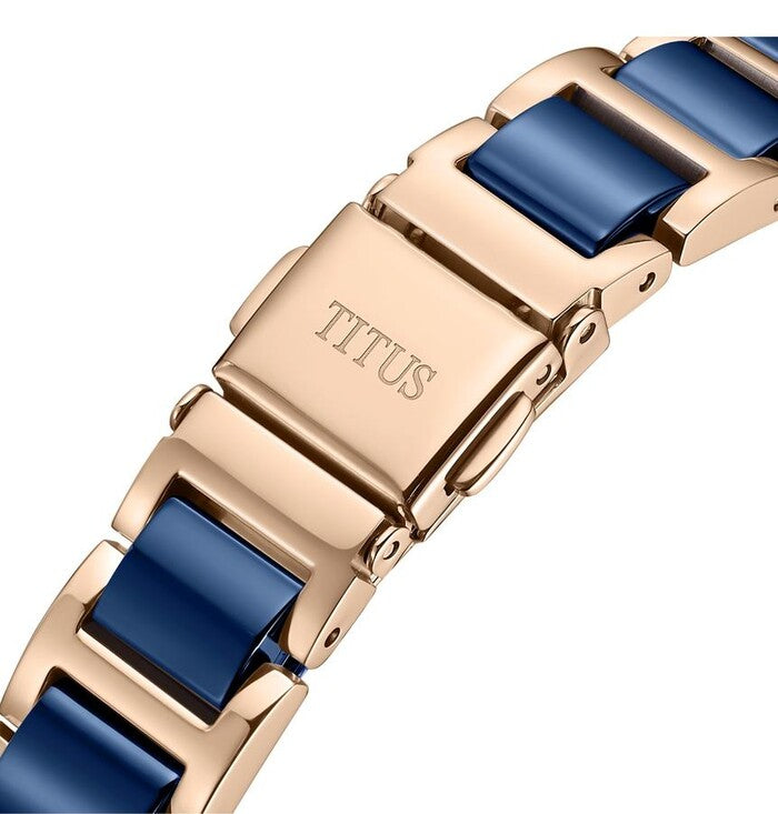 Fair Lady 3 Hands Date Quartz Stainless Steel With Ceramic Women Watch W06-03139-009