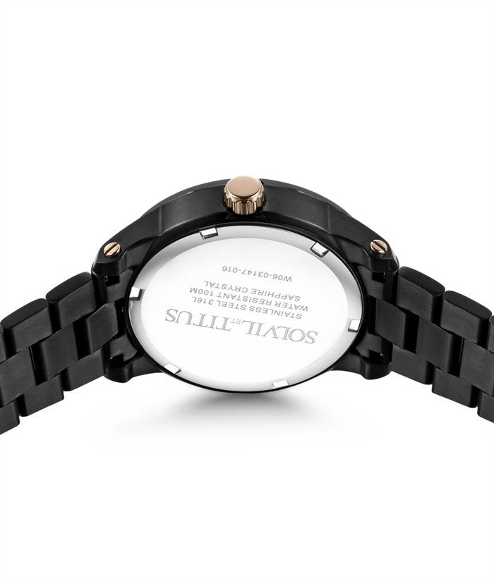 Aspira Multi-Function Quartz Stainless Steel Women Watch W06-03147-016