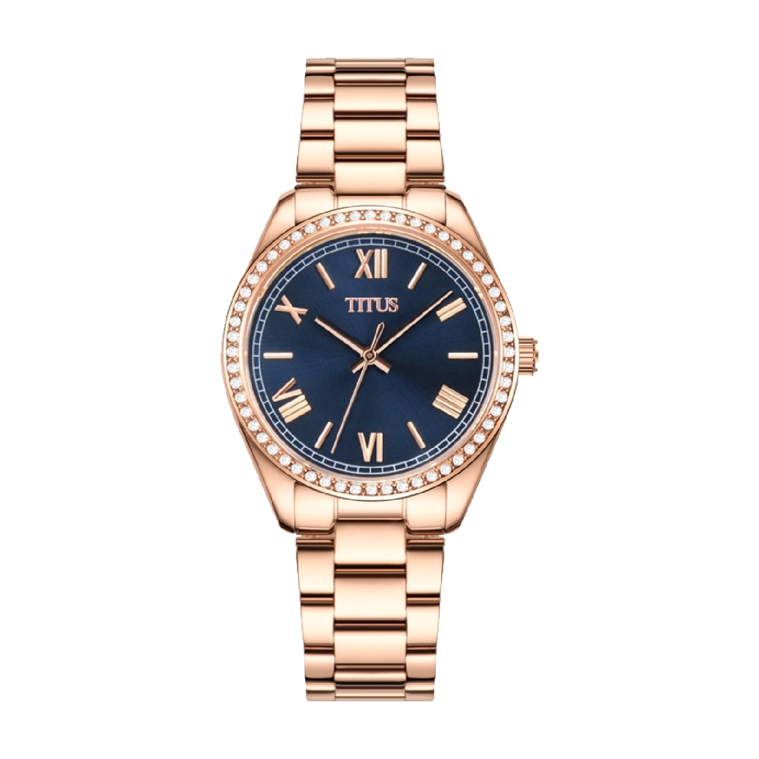Fair Lady 3 Hands Quartz Stainless Steel Women Watch W06-03150-007