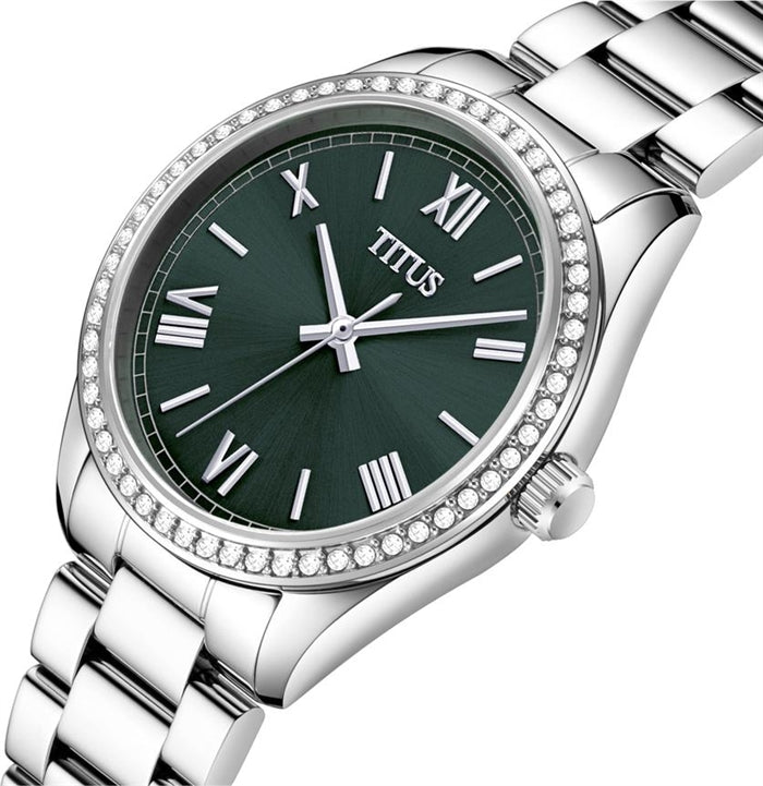 Fair Lady 3 Hands Quartz Stainless Steel Women Watch W06-03150-014