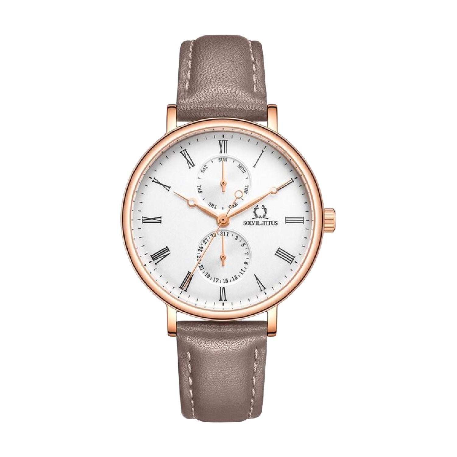 Classicist Multi-Function Quartz Leather Women Watch W06-03199-008