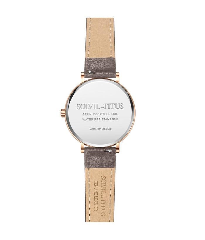 Classicist Multi-Function Quartz Leather Women Watch W06-03199-008