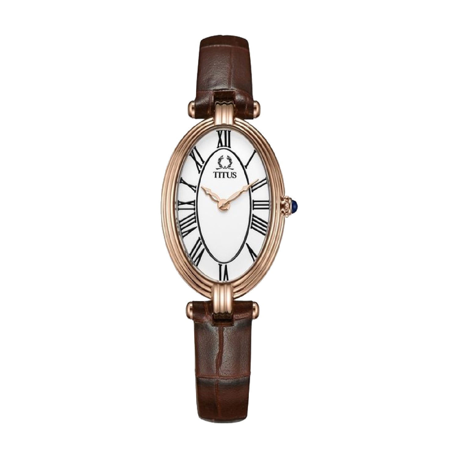 Once 2 Hands Quartz Leather Women Watch W06-03207-003