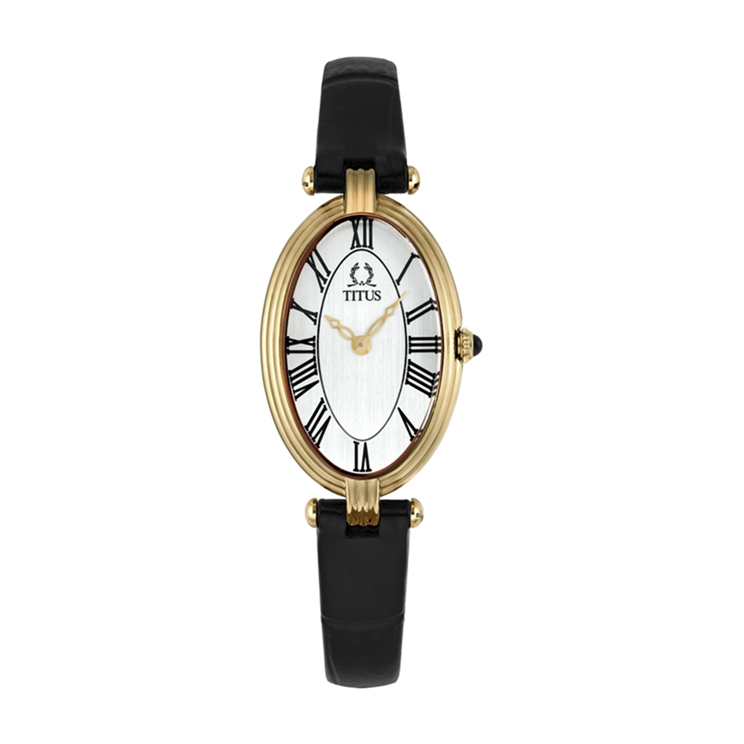 Once 2 Hands Quartz Leather Women Watch W06-03207-007