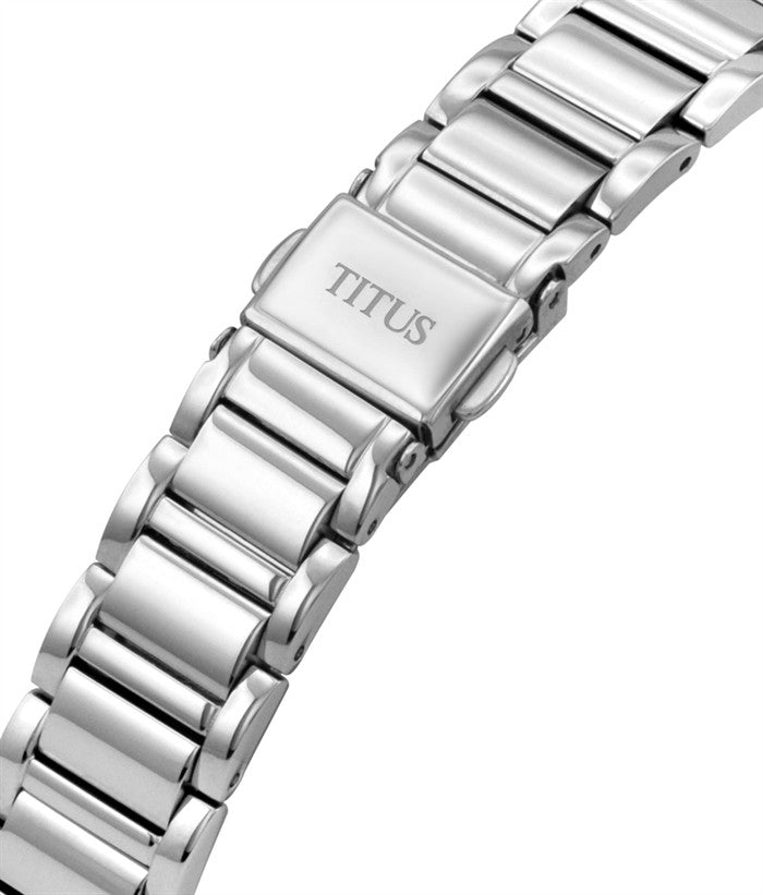 Silverlight 3 Hands Date Mechanical Stainless Steel Women Watch W06-03230-003