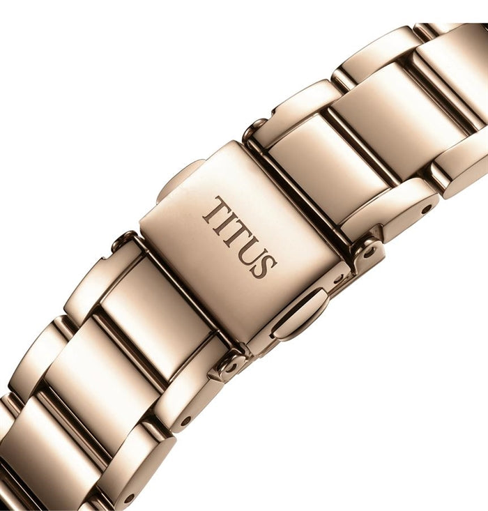 Exquisite 3 Hands Mechanical Stainless Steel Women Watch W06-03233-002