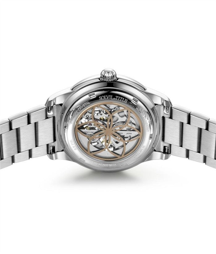 Enlight 3 Hands Mechanical Stainless Steel Men Watch W06-03234-001