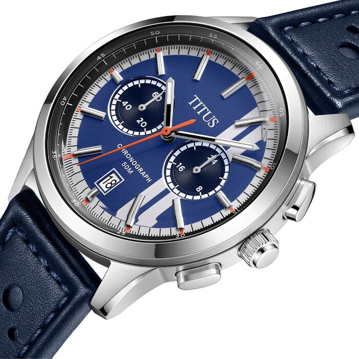 Bravo Chronograph Quartz Leather Men Watch W06-03236-017