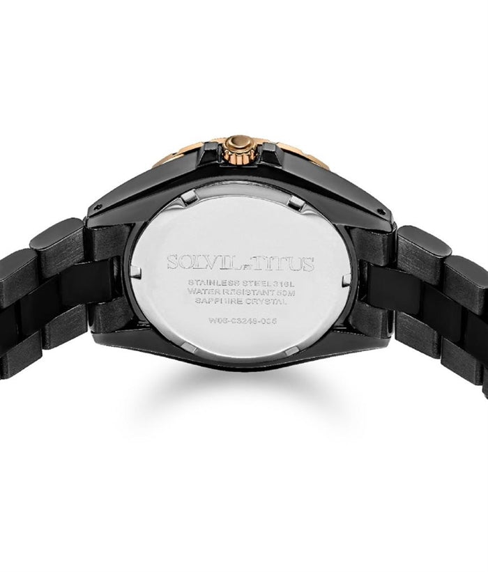 Perse Multi-Function Quartz Stainless Steel Women Watch W06-03248-005