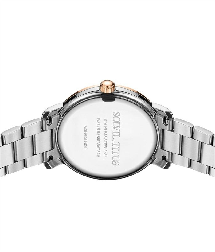 Fashionista Multi-Function Quartz Stainless Steel Women Watch W06-03251-001