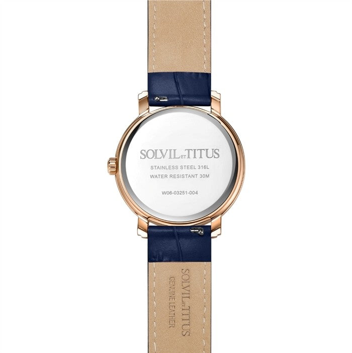 Fashionista Multi-Function Quartz Leather Women Watch W06-03251-004