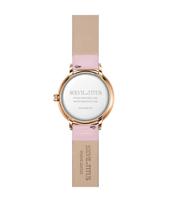 Interlude Multi-Function Quartz Leather Women Watch W06-03259-009