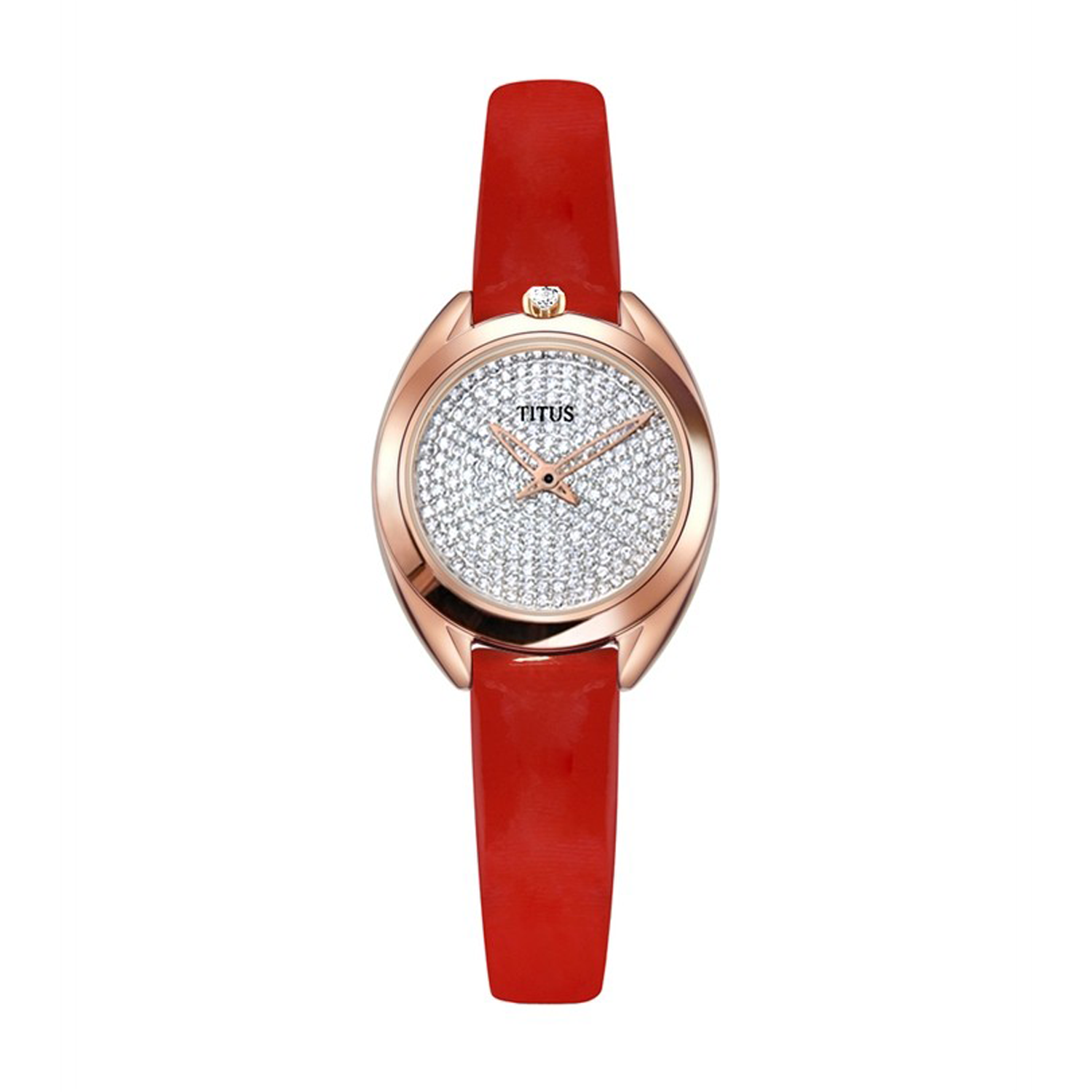 Ring & Knot 2 Hands Quartz Leather Women Watch W06-03260-002