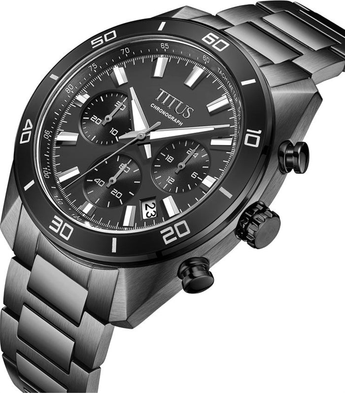 Modernist Chronograph Quartz Stainless Steel Men Watch W06-03265-006