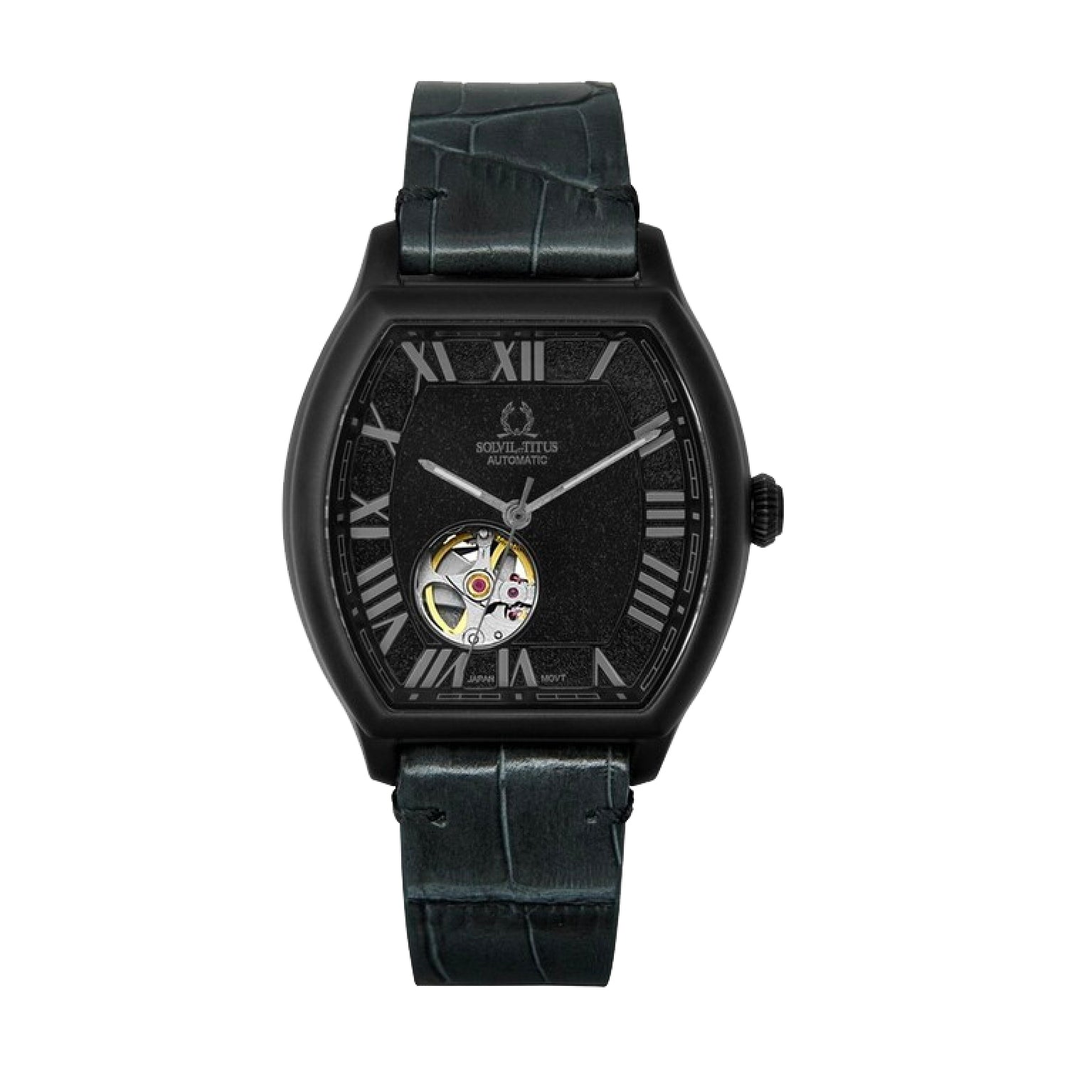 Barrique 3 Hands Mechanical Leather Men Watch W06-03268-006