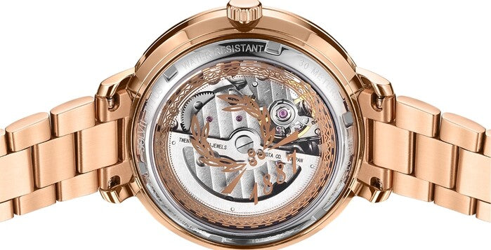 Enlight 3 Hands Mechanical Stainless Steel Women Watch W06-03278-003