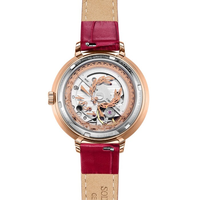 Enlight 3 Hands Mechanical Leather Women Watch W06-03278-005