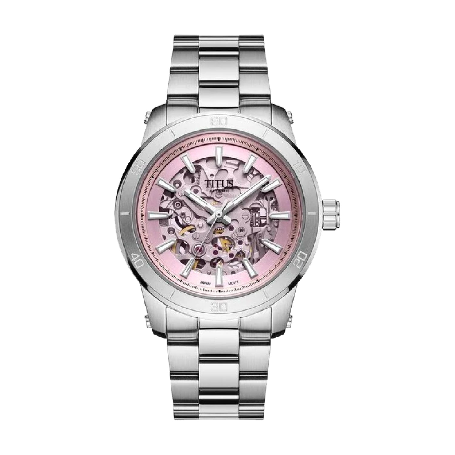 Aspira 3 Hands Mechanical Stainless Steel Women Watch W06-03281-003