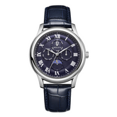 Classicist Multi-Function Day/Night Quartz Leather Men Watch W06-03322-002